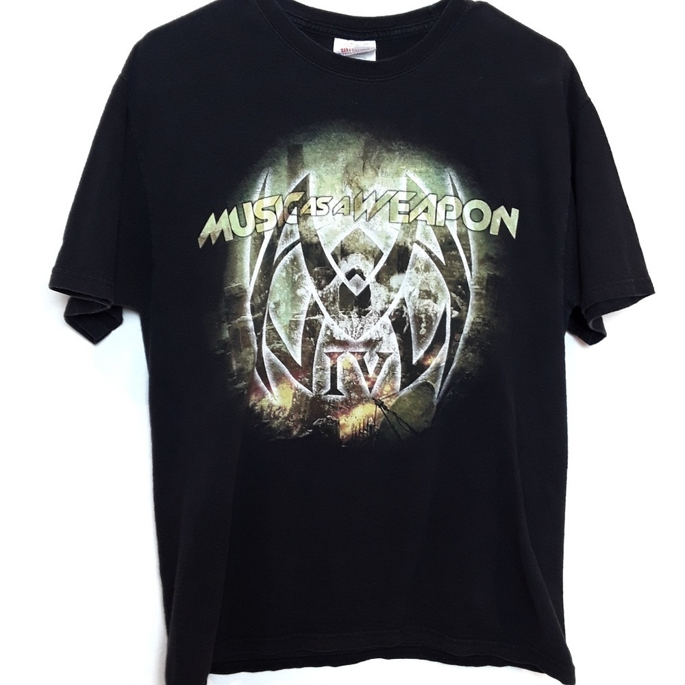 Music as a weapon 2009 Tour T Shirt